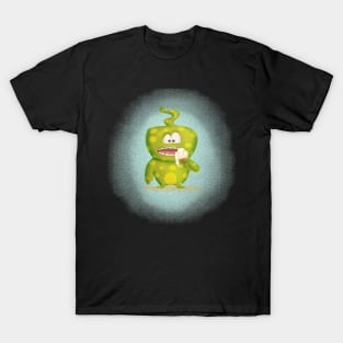 cute  green monster T-Shirt